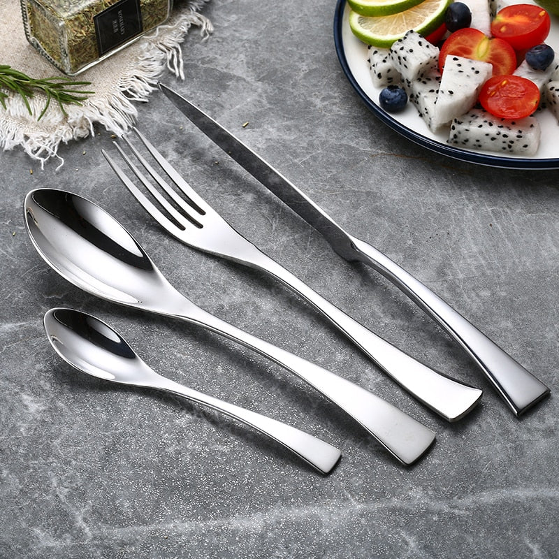 Jet Silver Bestickset – Modern Design i 18/10 Stål