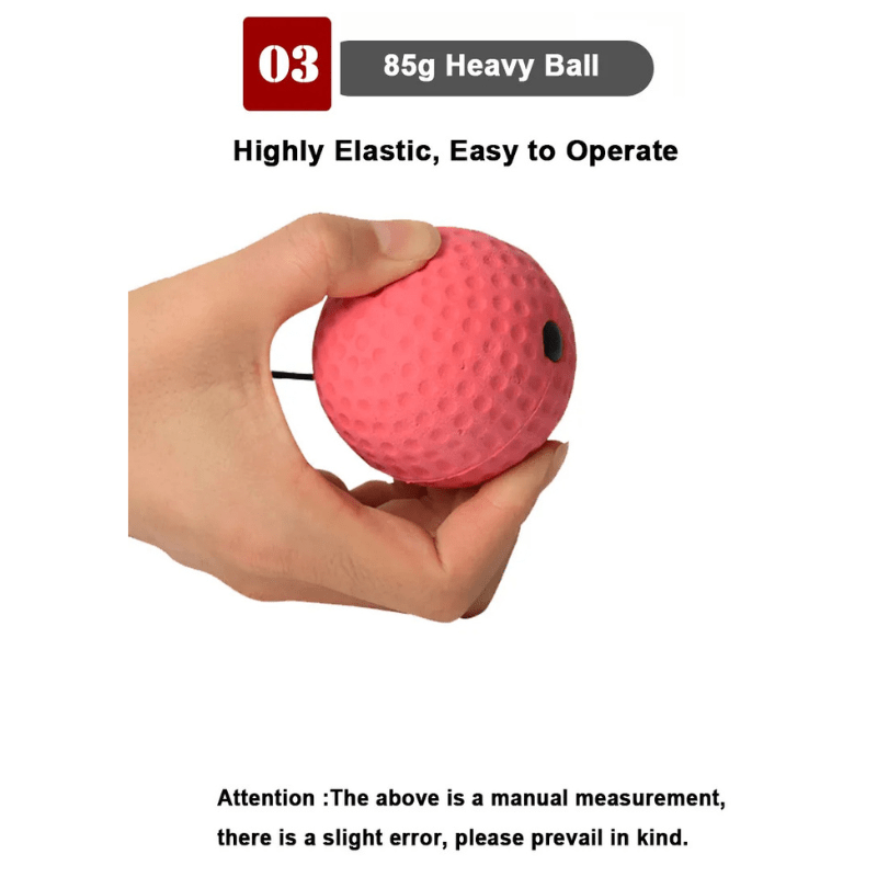 PunchPro Reflexboll - Boxningsreaktionstränare för hastighet och koncentration