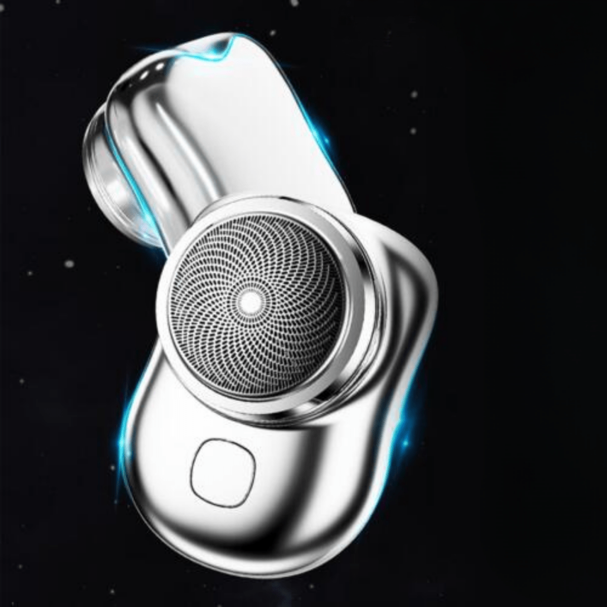 Quicktrim - Kompakt trådlös rakapparat med 6-blad precision för en slät, hudvänlig rakning