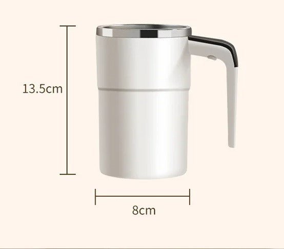 Kaffekopp Självrörande med Temperaturdisplay