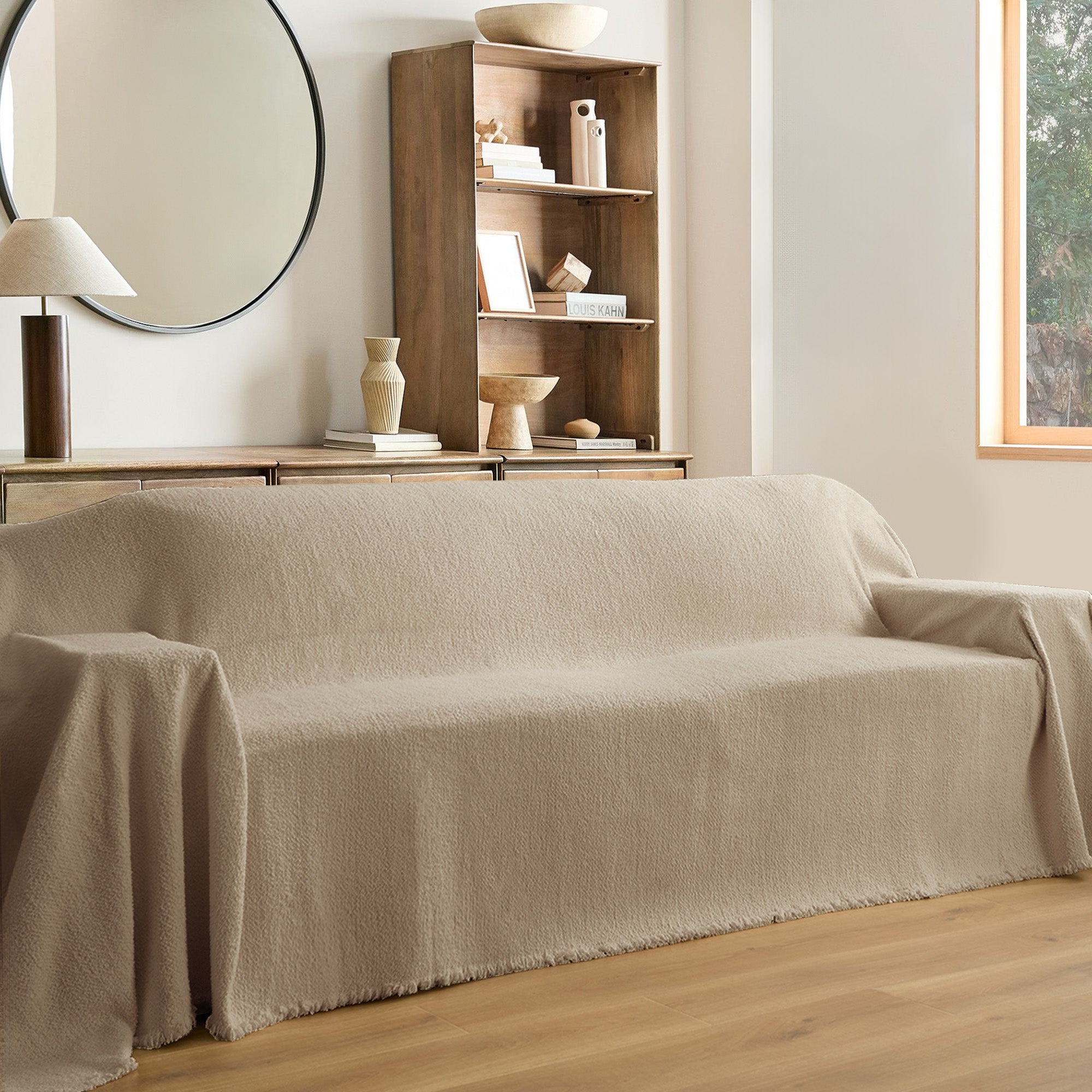 Mysig vinterstil sofföverdrag - Modern, stilren och hållbar soffskydd