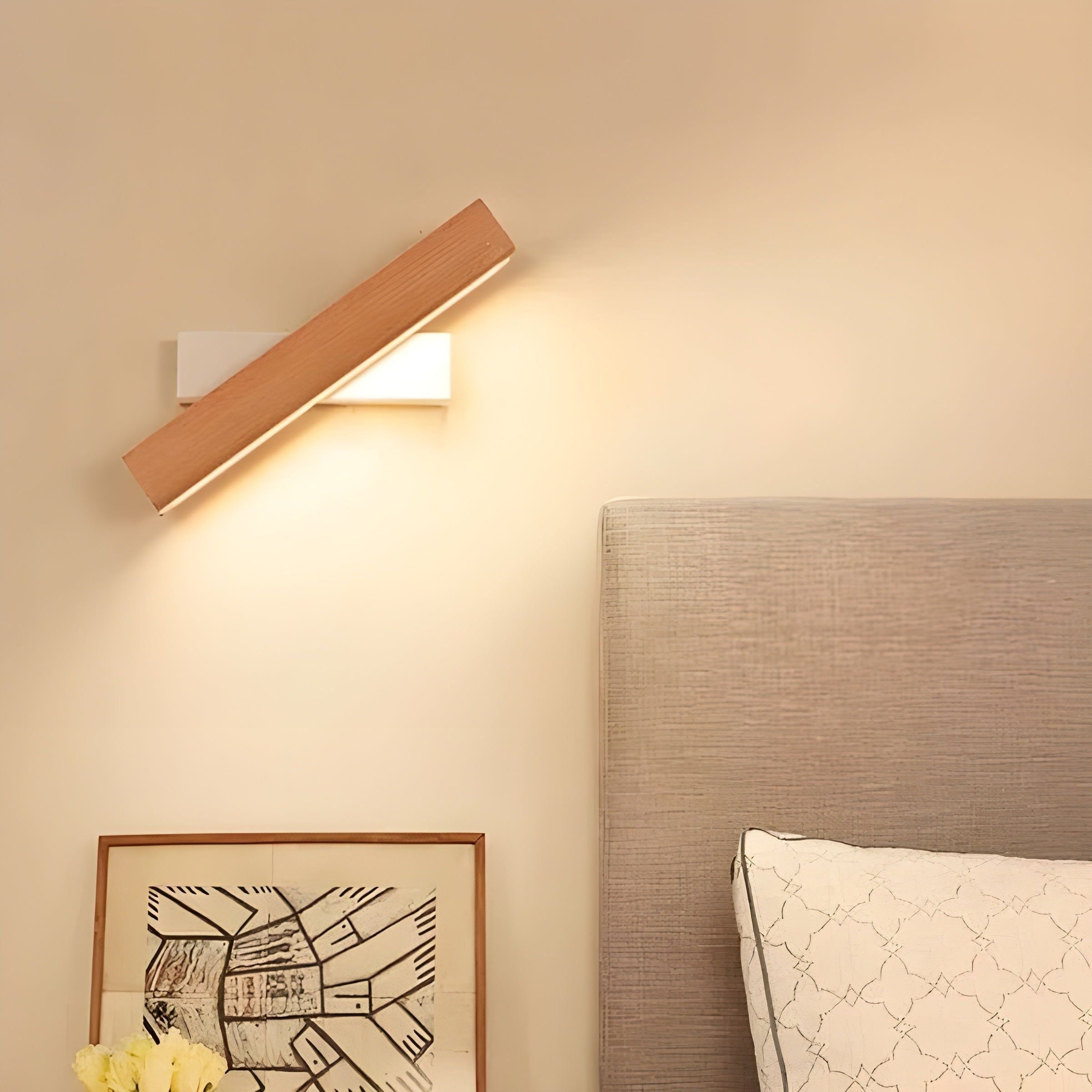 AdjustaLite Light - Nordic Wood Justerbar LED-vägglampa