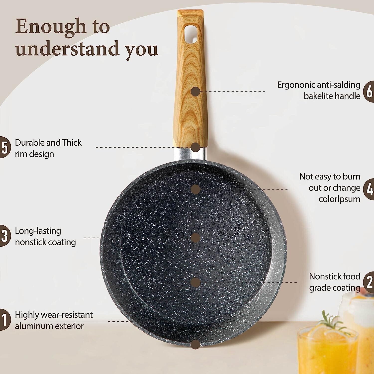 12-delars nonstick köksredskap set