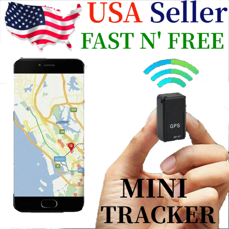 GPS Tracker Mini Bärbar Magnetisk Enhet