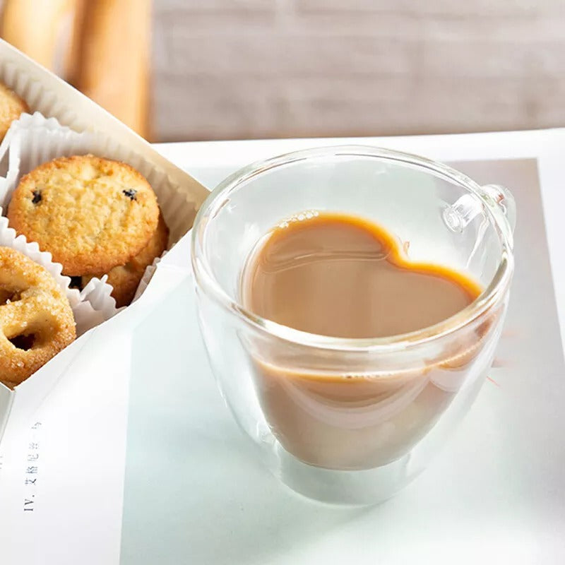 Carvallo | AmorGlass - Klassiskt hjärta teglas