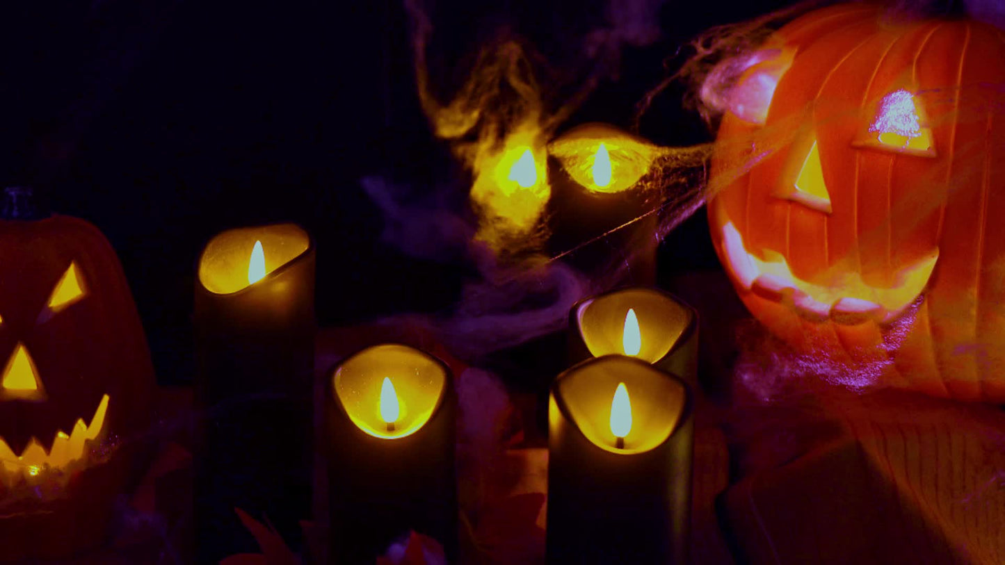 LED-ljus svarta set för hemmabelysning