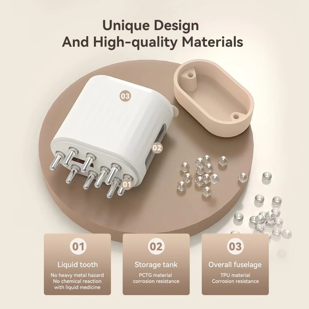 ScalpRevive - Hårolja-applikator med rödljusterapi för hälsosam hårväxt