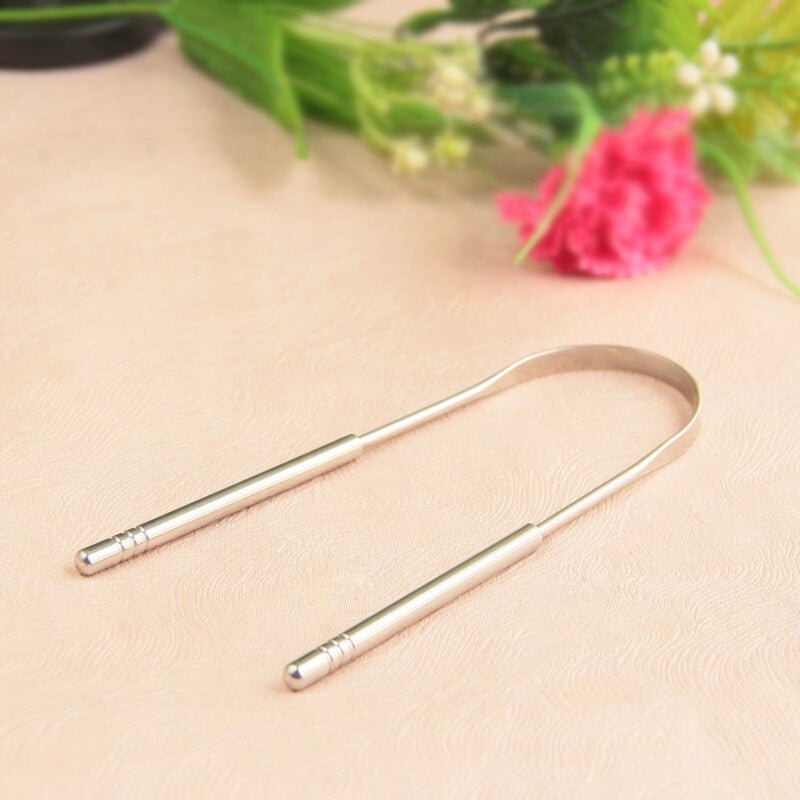 Scrapemaster - Tunga skrapa i rostfritt stål för fräsch andedräkt och munhygien