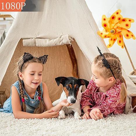 SecureView - Trådlös 1080p Mini-säkerhetskamera för övervakning av hem och trädgård