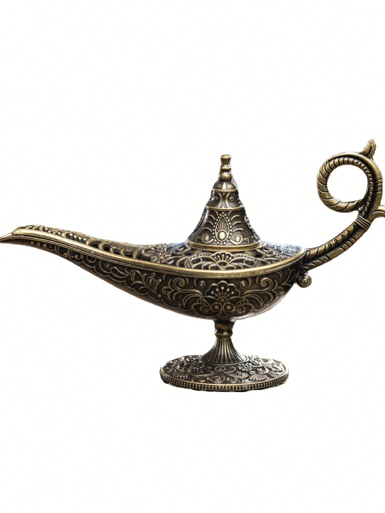 Carvallo - Elegant rökelsebrännare och ljusstake i antik stil för en fridfull atmosfär