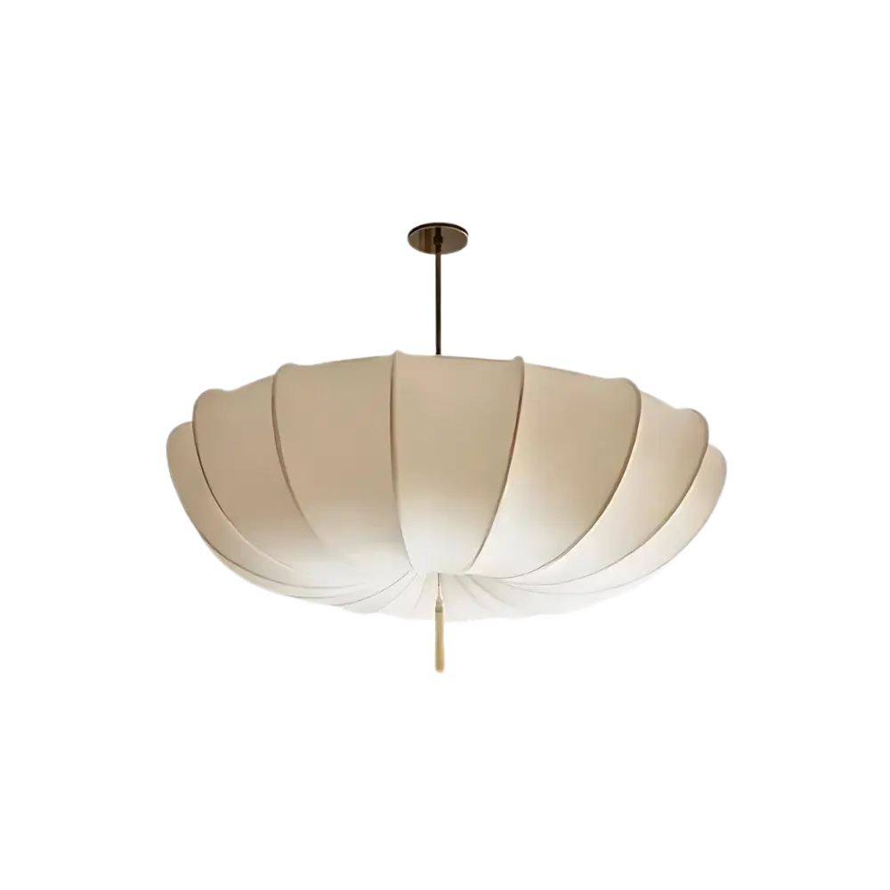 SereniGlow - Elegant taklampa med mjuk och organisk design