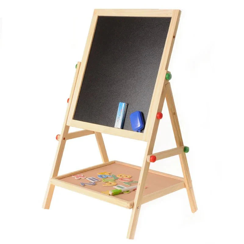 Sketchstar Duo - 2-i-1 justerbart barnbord - Krittavla och whiteboard för kreativ tillväxt