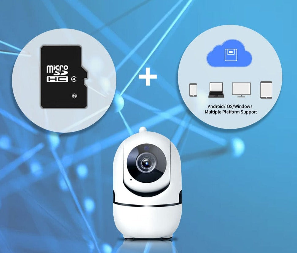 Baby Monitor Kamera med Nattvision Ljud