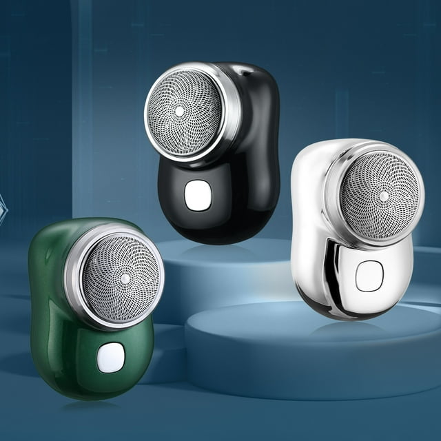 SmoothShave Bärbar Rakapparat - Kompakt elektrisk roterande rakapparat för smärtfri, slät hud