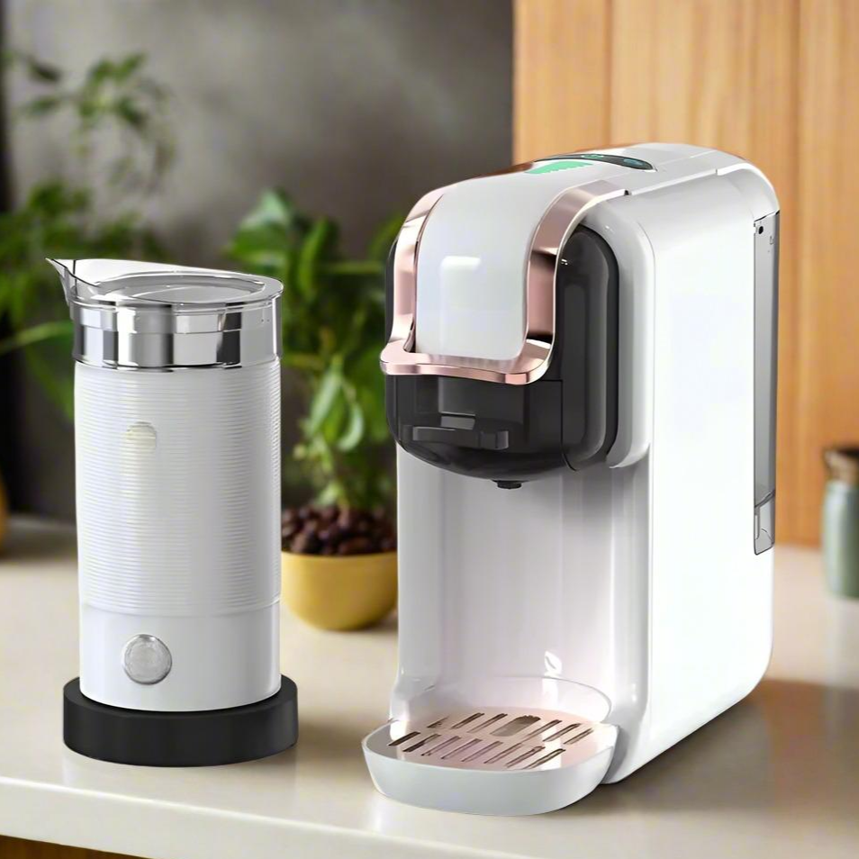 5-i-1 Kaffemaskin – 19-Bar Flerkapsel Bryggare