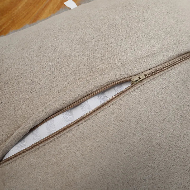 Mjukt Hjärta Form Fluffig Soffkudde i Mjukt Polyester