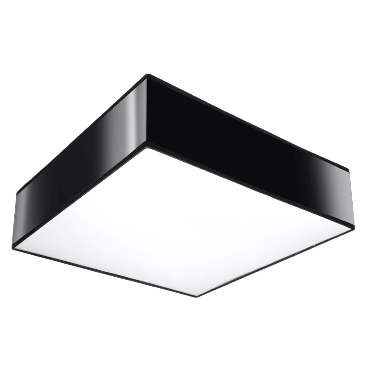 Horus Taklampa - Svart - 2xE27 LED - Modern PVC Armatur