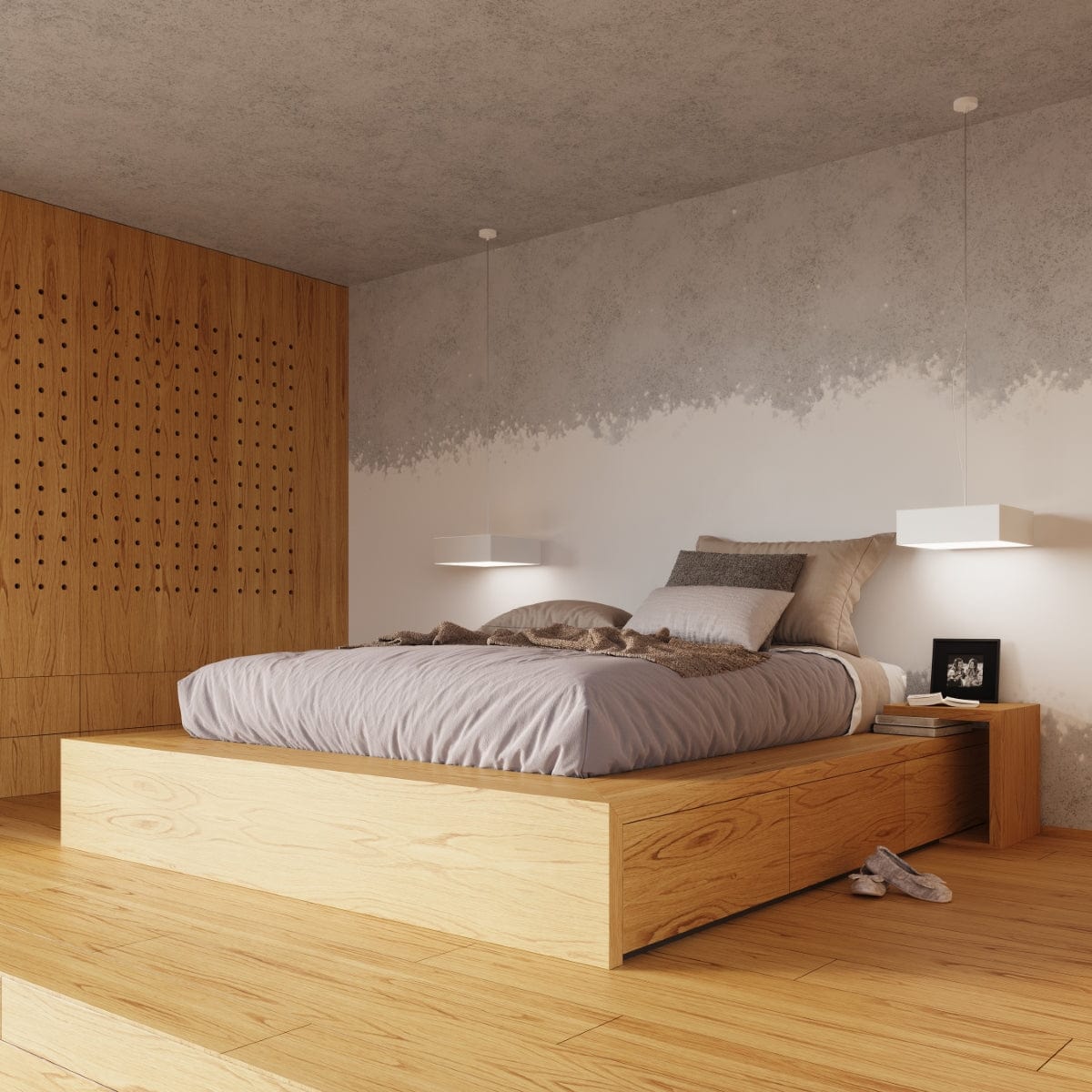 Horus Modern Taklampa - Vit PVC - 1x E27 LED Kompatibel