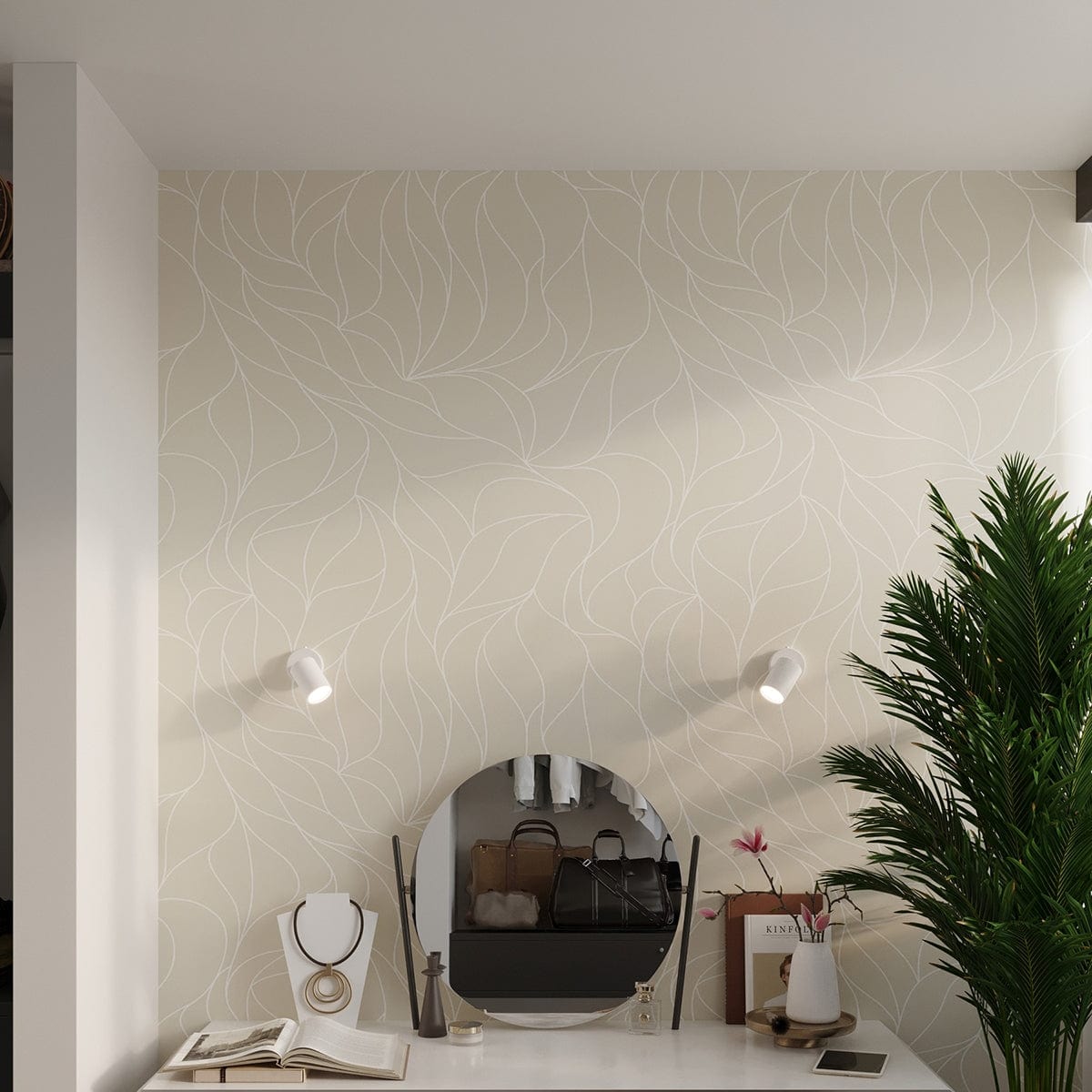 LEMMI 2 Vit Taklampa - Minimalistisk LED-belysning - Hög CRI - Justerbara Armar - Energisnålt - 5-årsgaranti - Modern Inredningsbelysning