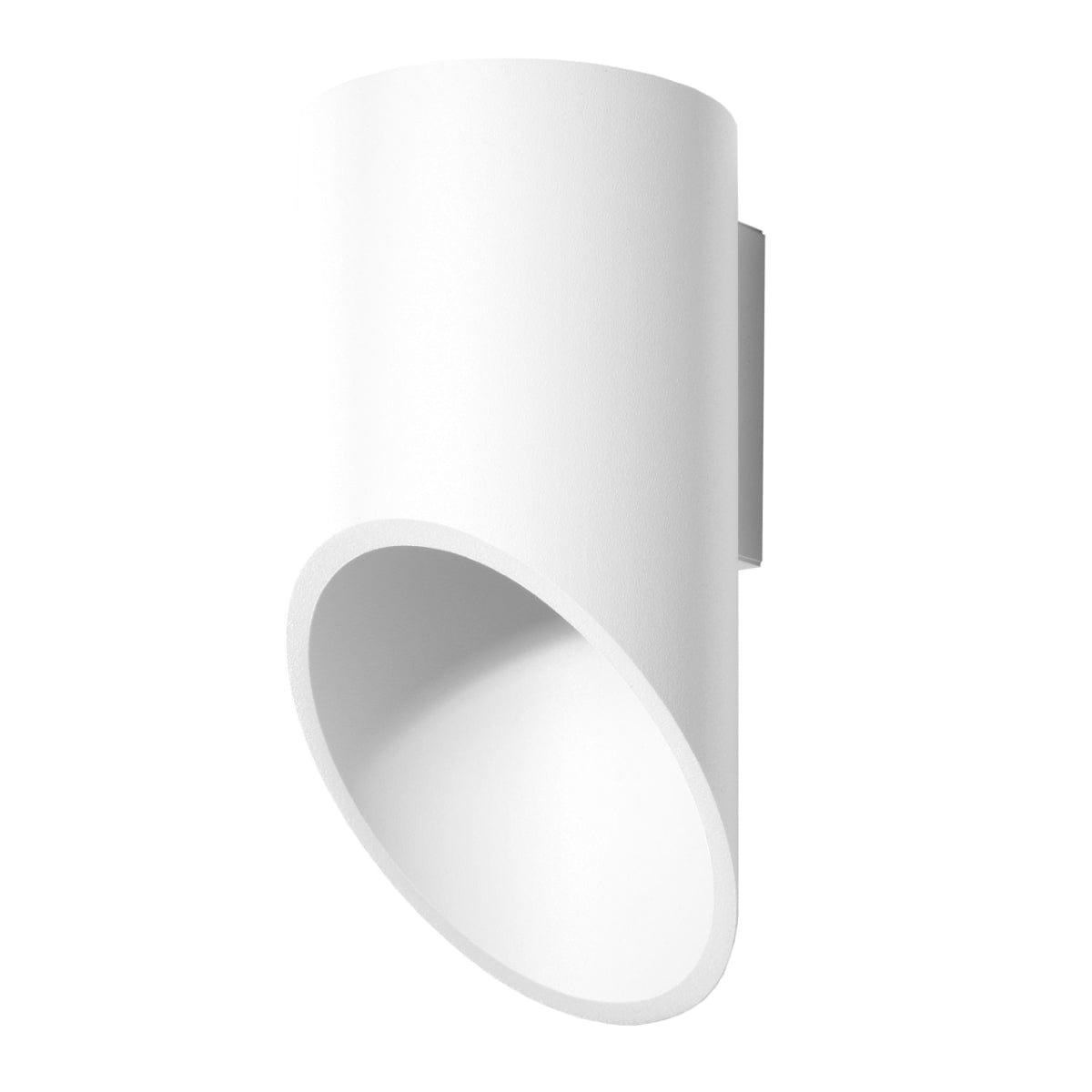 Penne Minimalist Vit Aluminium Vägglampa - Modern G9 LED Lampa - 10x12x20 cm