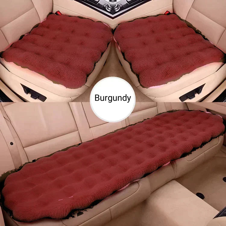 Carvallo - Lyxig Förstärkt Pläden Bilsäteskudde Set