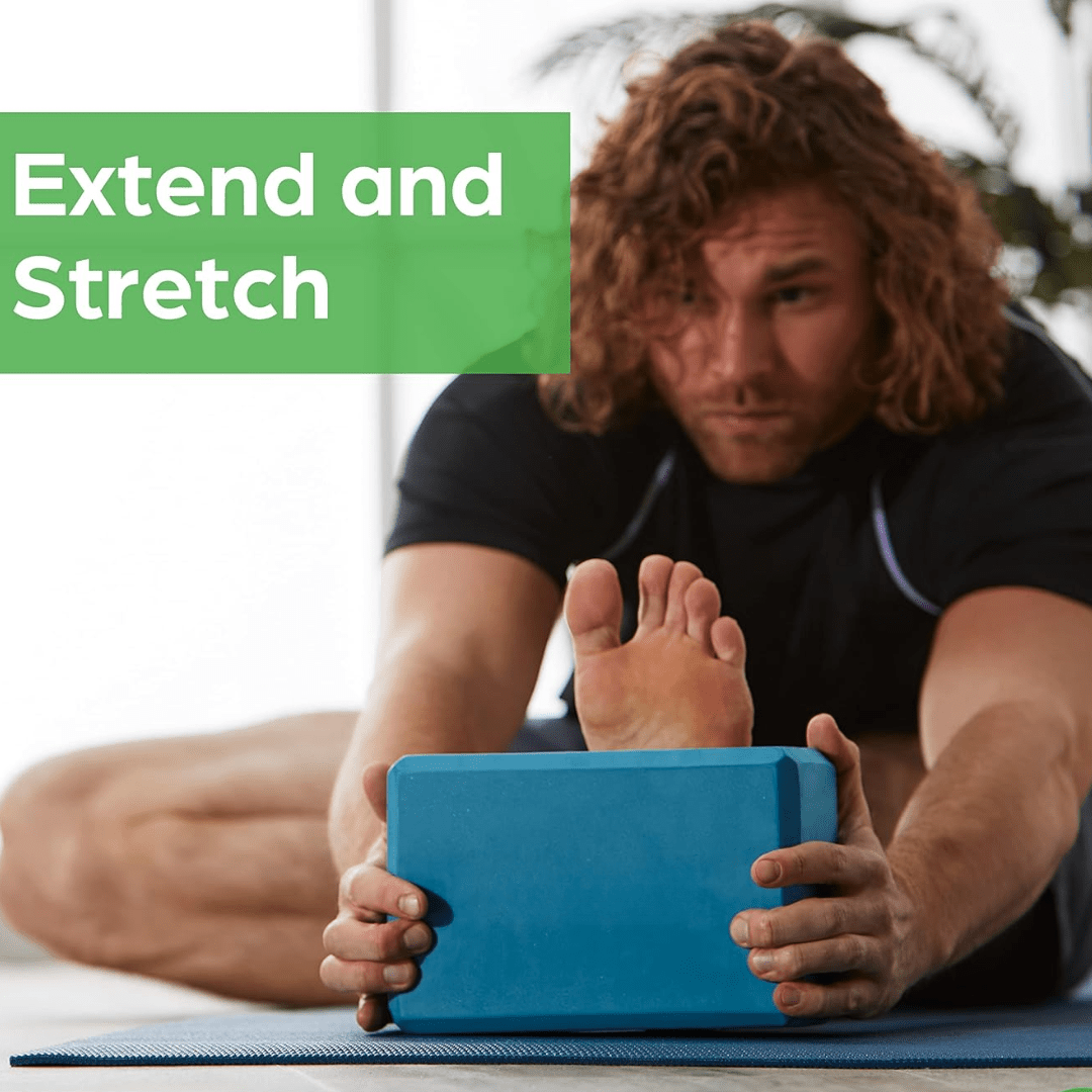 Supportflex - Rutschfri yoga-block för stabilitet, komfort och rörlighet