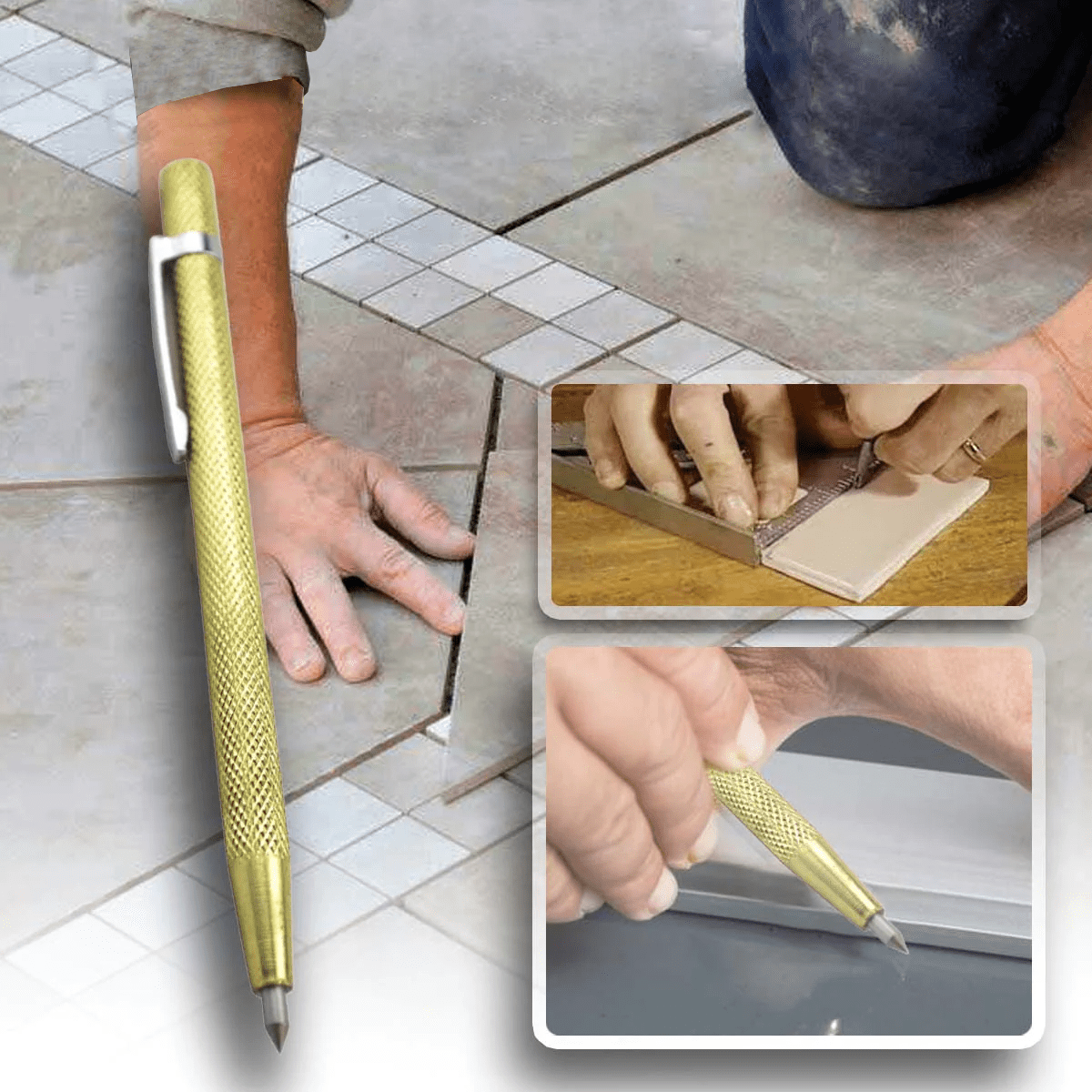 Swiftcut Pro – Precision Keramik Plattskärarpenn för enkelt kakelarbete