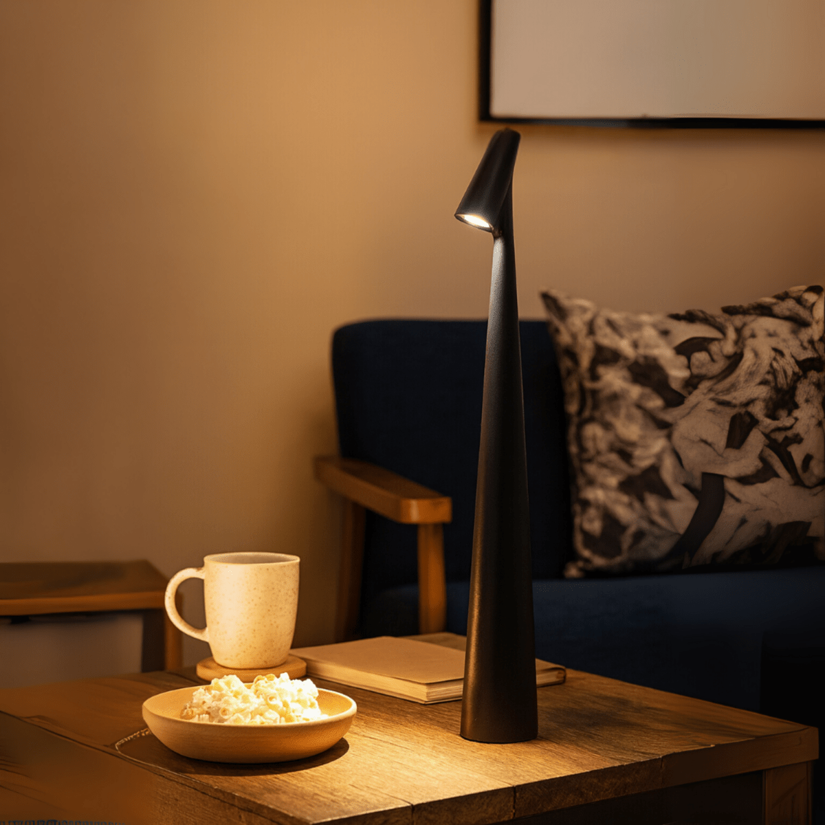EVOLUCE – Uppladdningsbar bordslampa med modern design och lång batteritid
