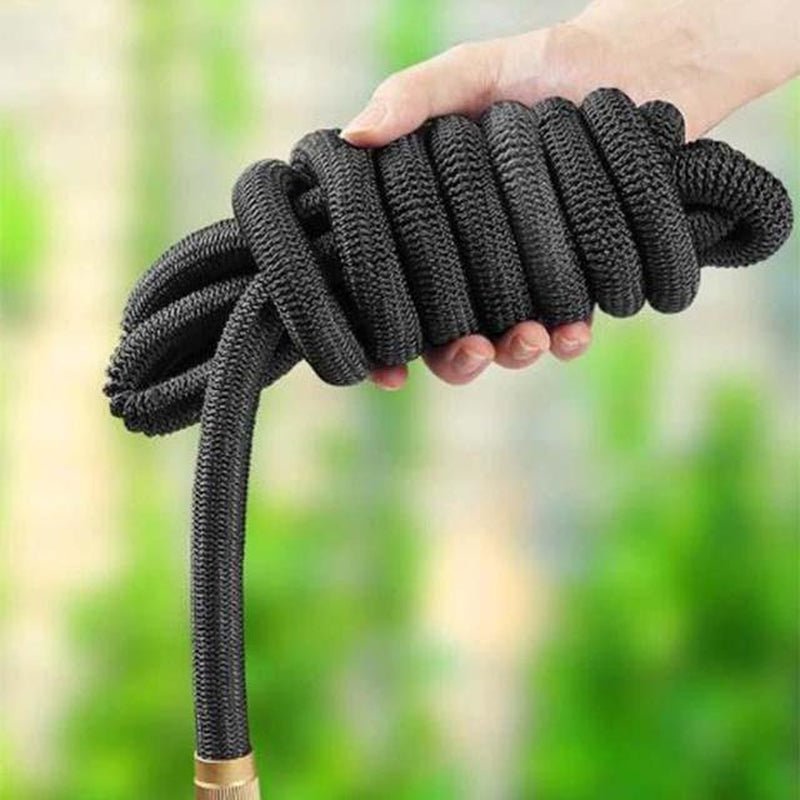 Teleskop-trädgårdsslang – Utdragbar, trasselfri vattenslang med snabbkoppling för enkelt trädgårdsarbete