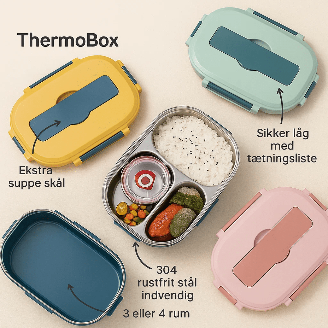 THERMOBOX – Rostfri matlåda för fräscha och smakfulla måltider