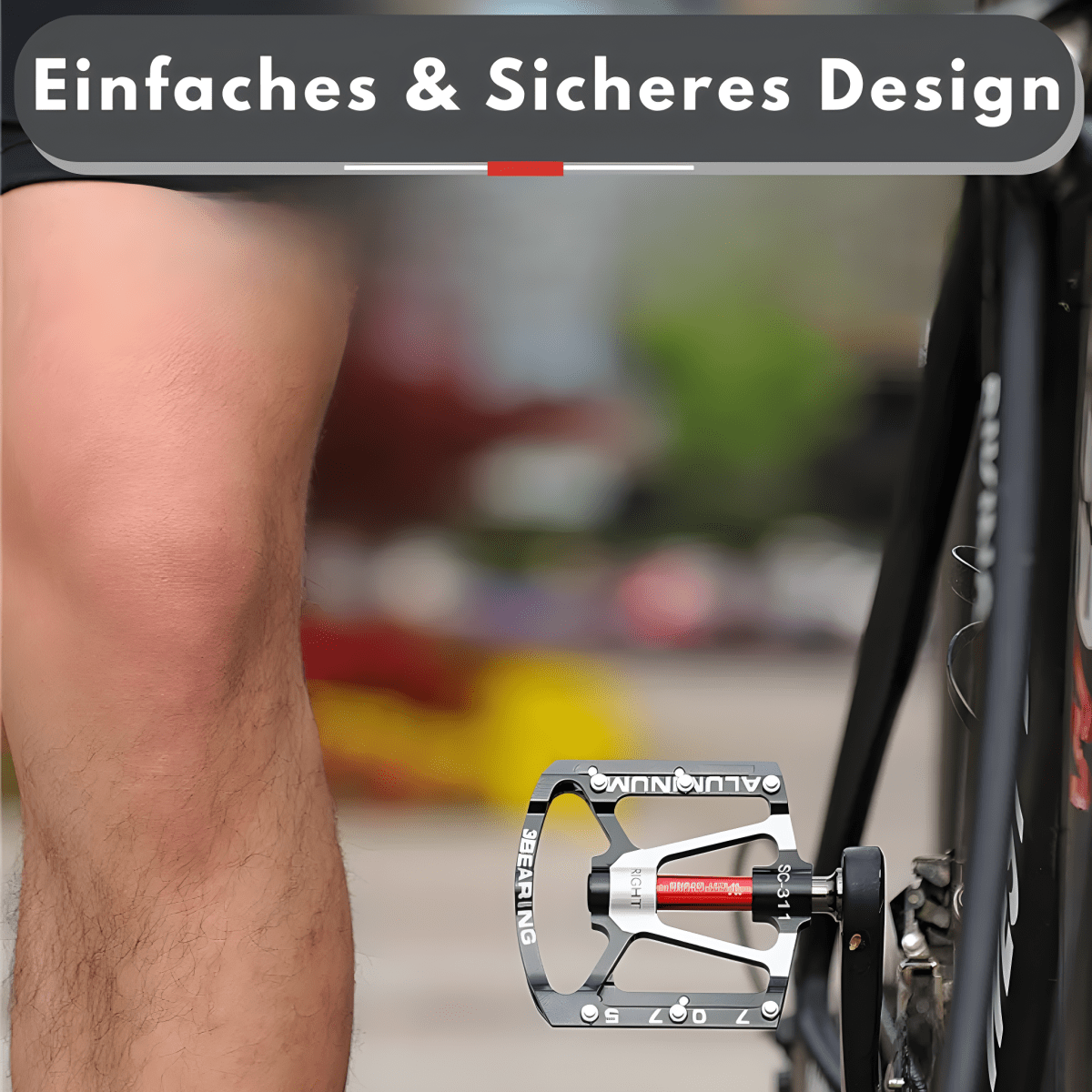 TRAILPRO – Ultra-Lätta Antiglid Cykelpedaler för Väg- och Terrängcykling
