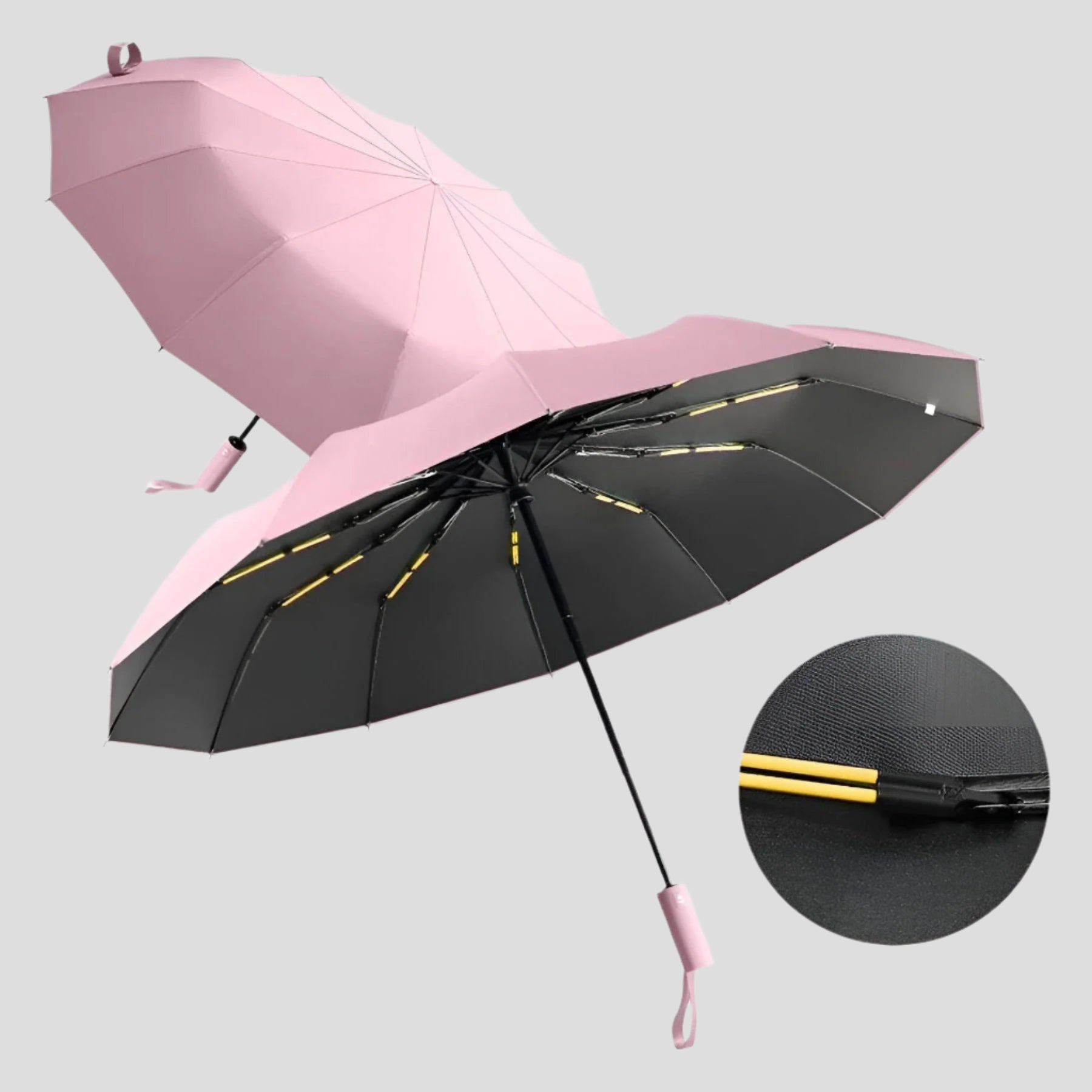 Fällbar paraply – Vindbeständig & UV-skydd | Kompakt & Hållbar