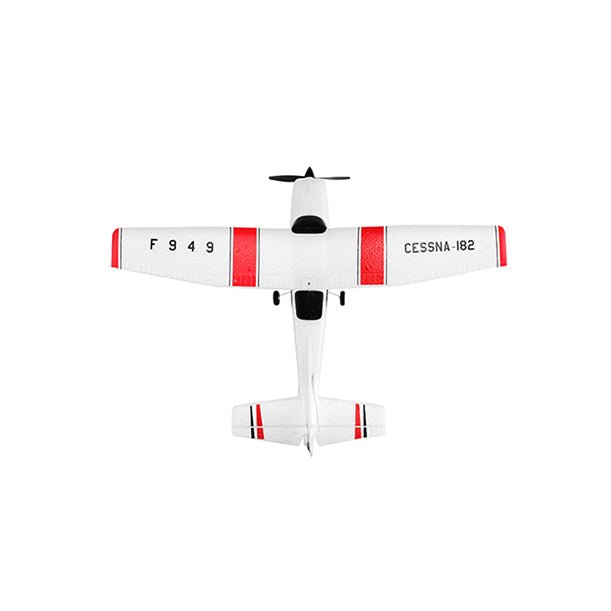 Fjärrstyrd leksaksplan med stabiliserad flygning