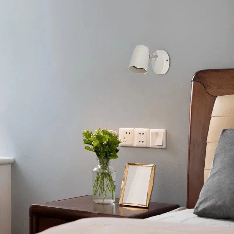 5W LED Vägglampa - Justerbar Fäste - Vikbar Rotation - Varm/Kall Vit - Aluminiumkropp - Modern Design