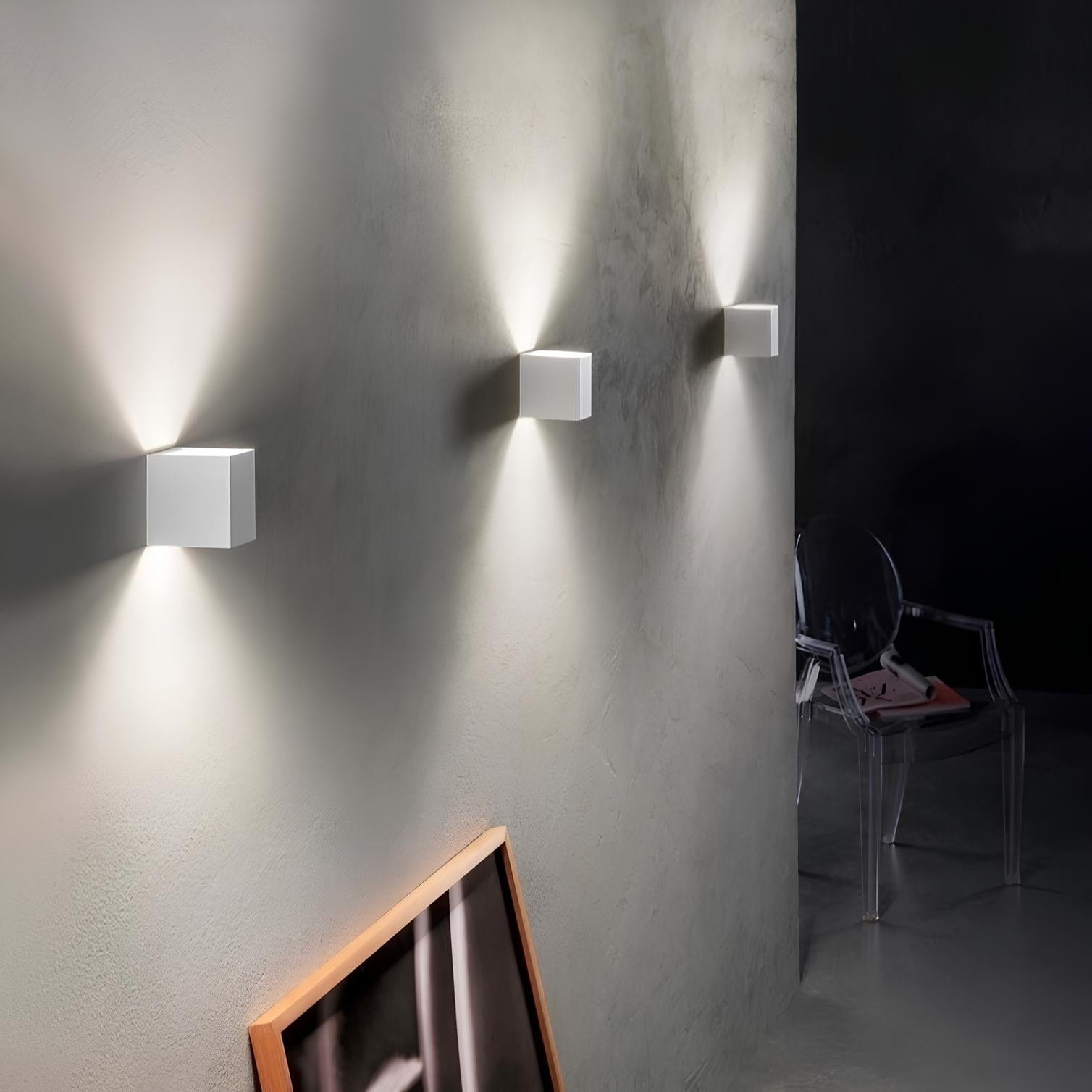 Justerbar LED-vägglampa