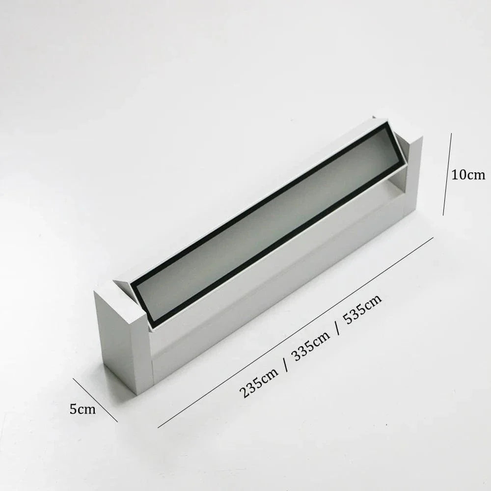 Justerbar utomhusvägglampa, vattentät aluminium utomhusbelysning för trädgård och patio, modern utomhusväggbelysning