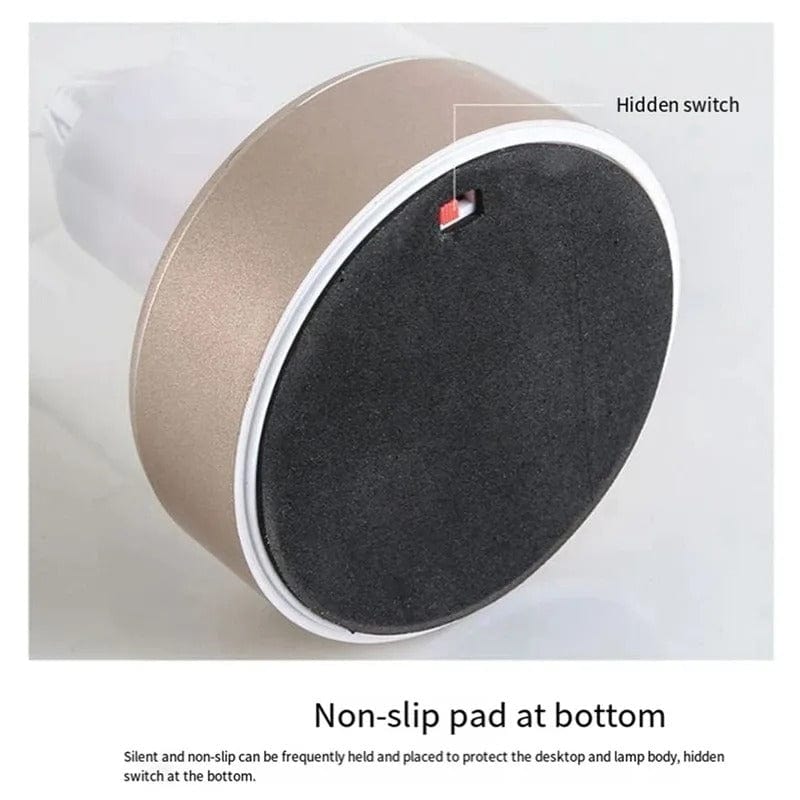 Candle Glow LED Uppladdningsbar Bordslampa