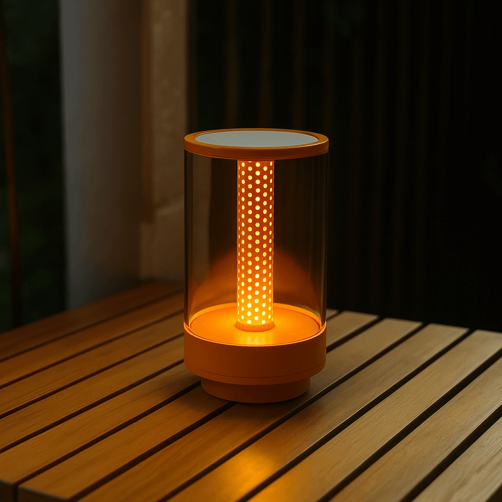 Kandeljonsljus Atmosfär Skrivbordslampa