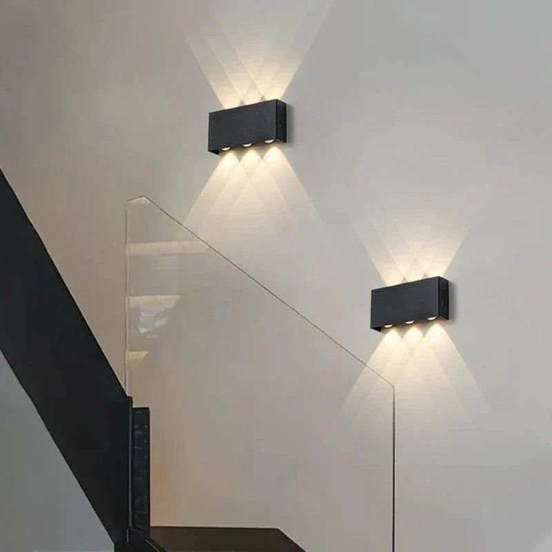 Trådlös LED-vägglampa med touchkontroll – Uppladdningsbar - Dimbar - Minimalistisk design - Tre färgtemperaturer - Inomhusbruk