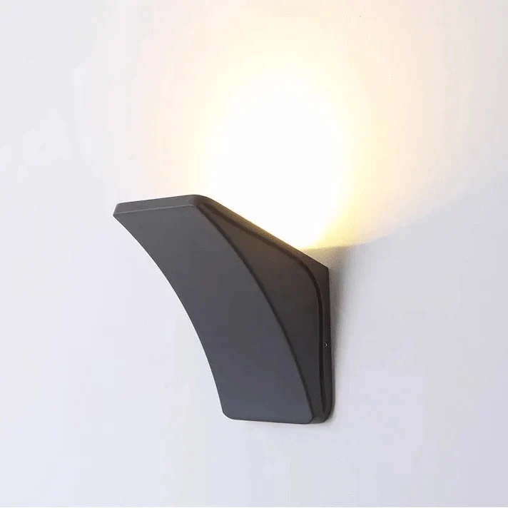 Dual Head Utomhus Vägglampa - IP65 Vattentät LED Utomhuslykta för Trädgård och Terrass Upp- och Nedljus