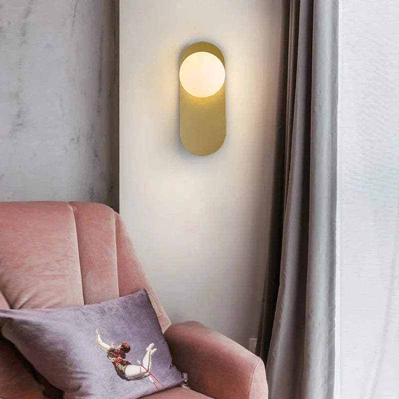 Frosted Glass LED Vägglampor