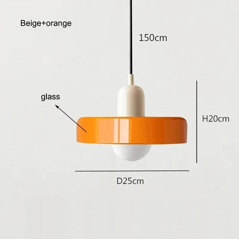 Glas Kandelaber Hängande Lampa