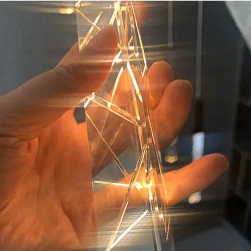 K9 Crystal LED Pendelarmatur – Anpassningsbar Hänglampa för Vardagsrum, Sovrum och Kommersiella Utrymmen