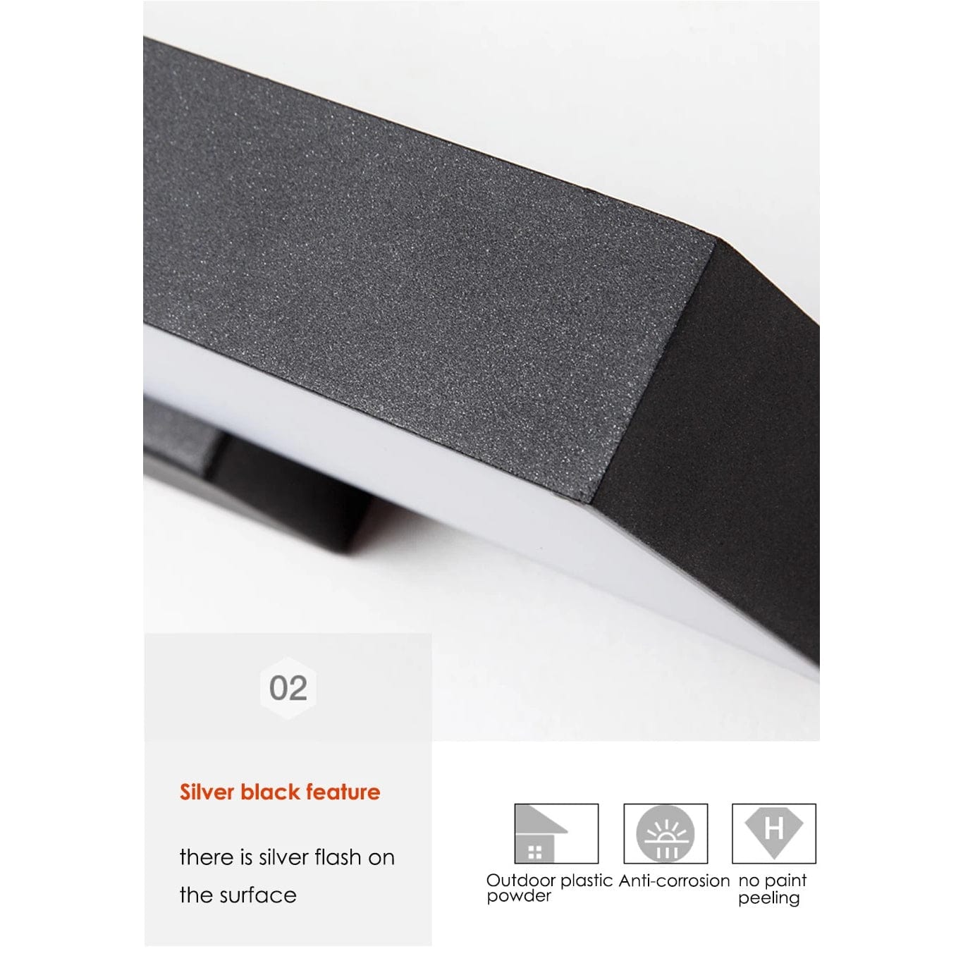 Moderna svarta LED utomhusvägglampor med rörelsesensor och skymning-till-gryning-funktion - Väderbeständig sconce för entré och garage