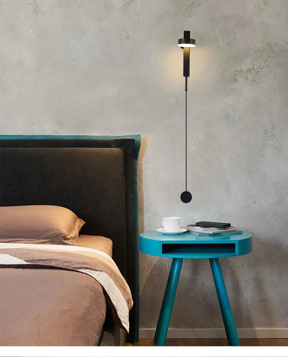 Moderna LED Vägglampor Rotera Väggsconces