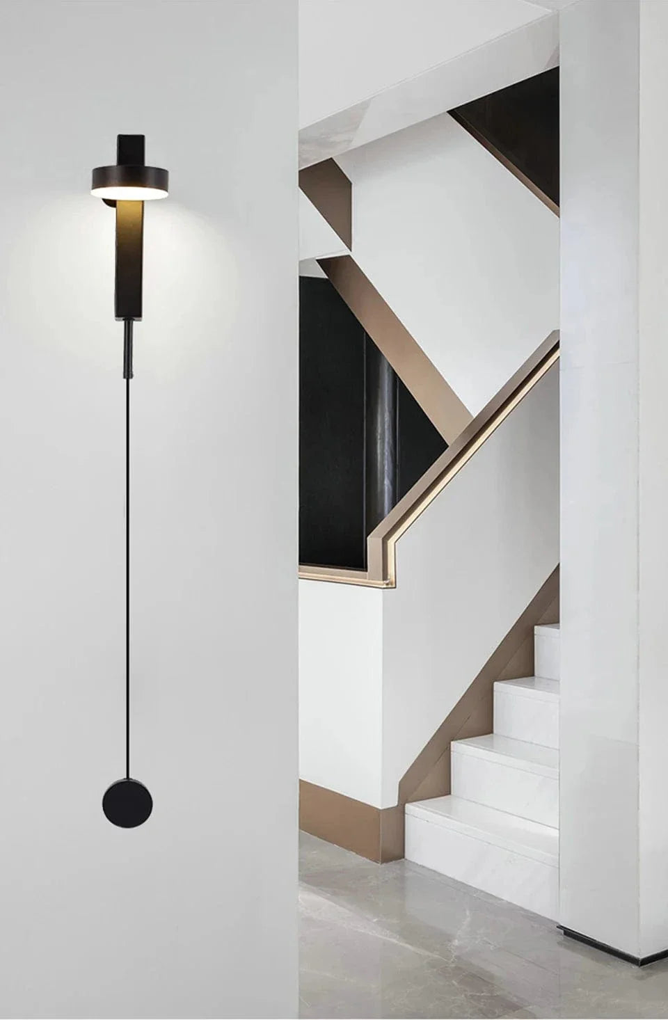 Moderna LED Vägglampor Rotera Väggsconces