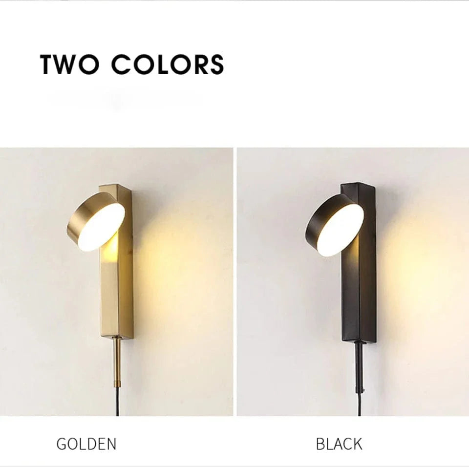 Moderna LED Vägglampor Rotera Väggsconces
