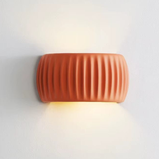 Modern Resin Vägglampa - Väggmonterad - Ambient Belysning - Fransk Beige - Idealiskt För Sovrum - Vardagsrum - Korridor - Trappa