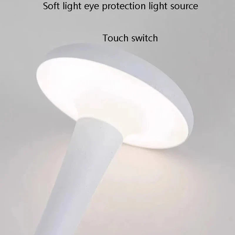 Bärbar midjeuppladdningsbar skrivbordslampa