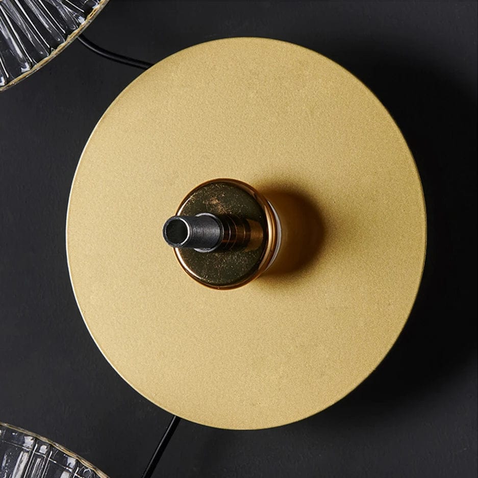 Postmodern glas vägglampa belysning för vardagsrum och gång – elegant vägglampafäste